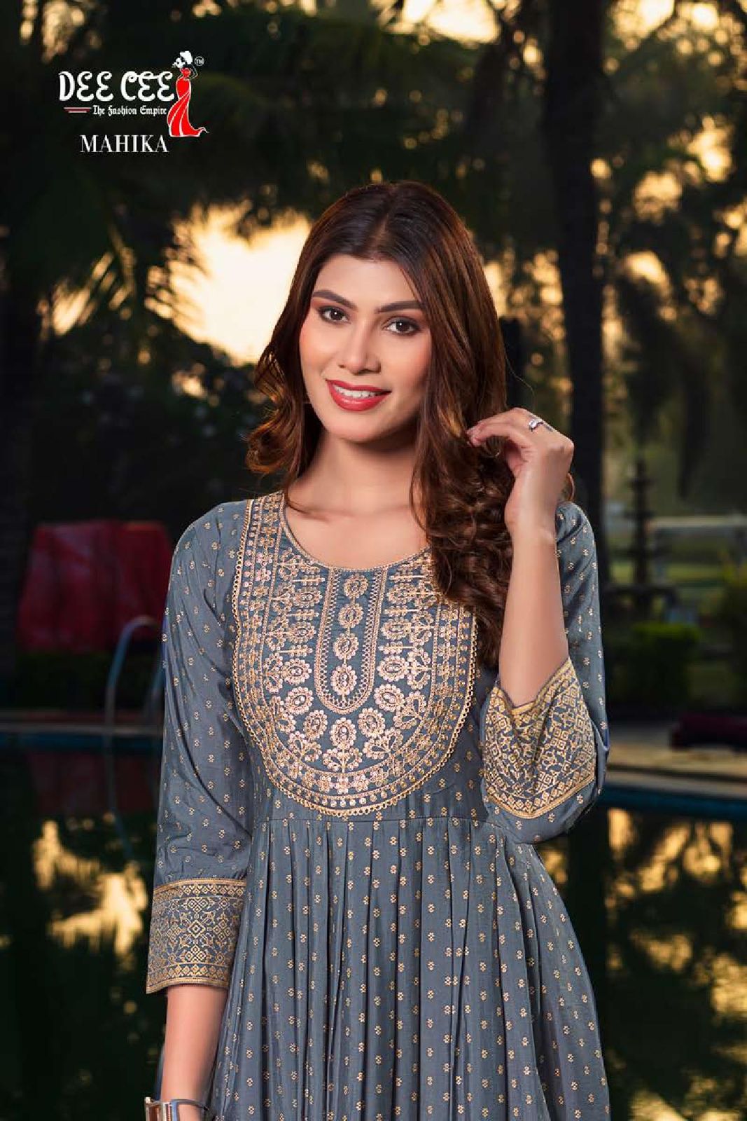 Deecee By Mahika Heavy Chanderi Printed Kurtis Catalog